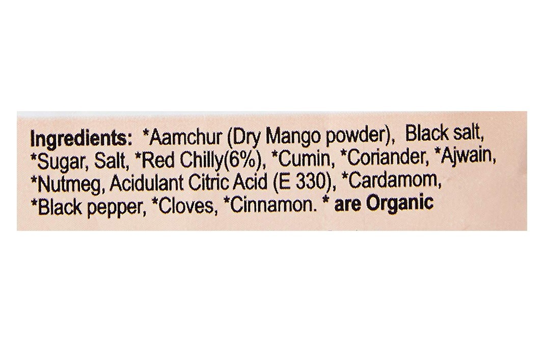 24 Mantra Organic Chat Masala    Pack  50 grams